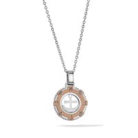 Collier Comete Homme NAVY in Acier UGL760